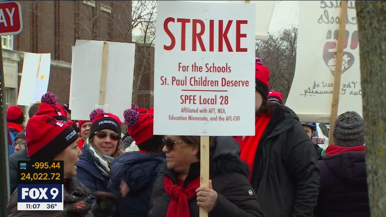 Kids look for ways to fill the day as St. Paul teachers enter 2nd day of strike