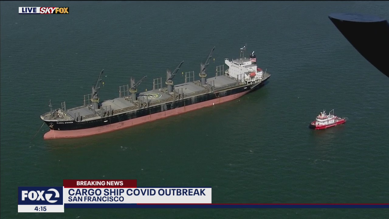 Possible COVID outbreak on cargo ship