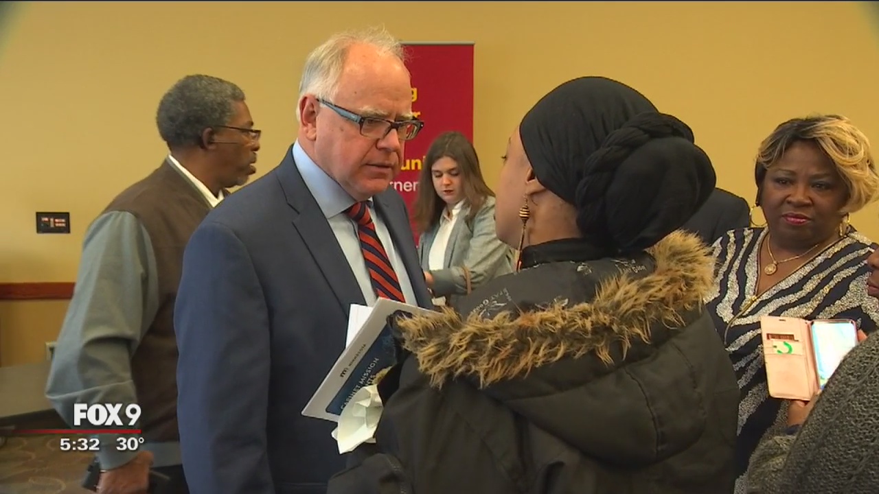 ‘You’re the antidote:’ Gov.-elect Walz met by expectations in north Minneapolis