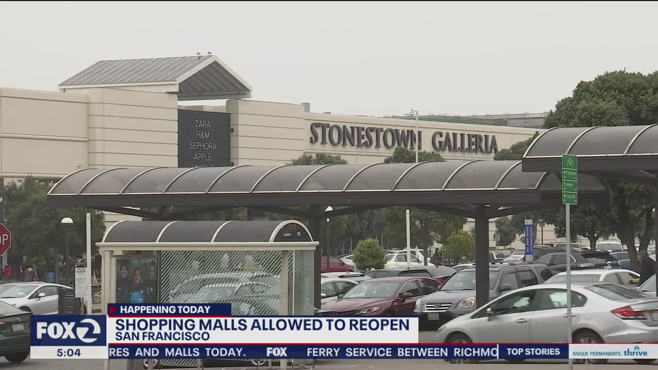 Shopping centers can open in SF