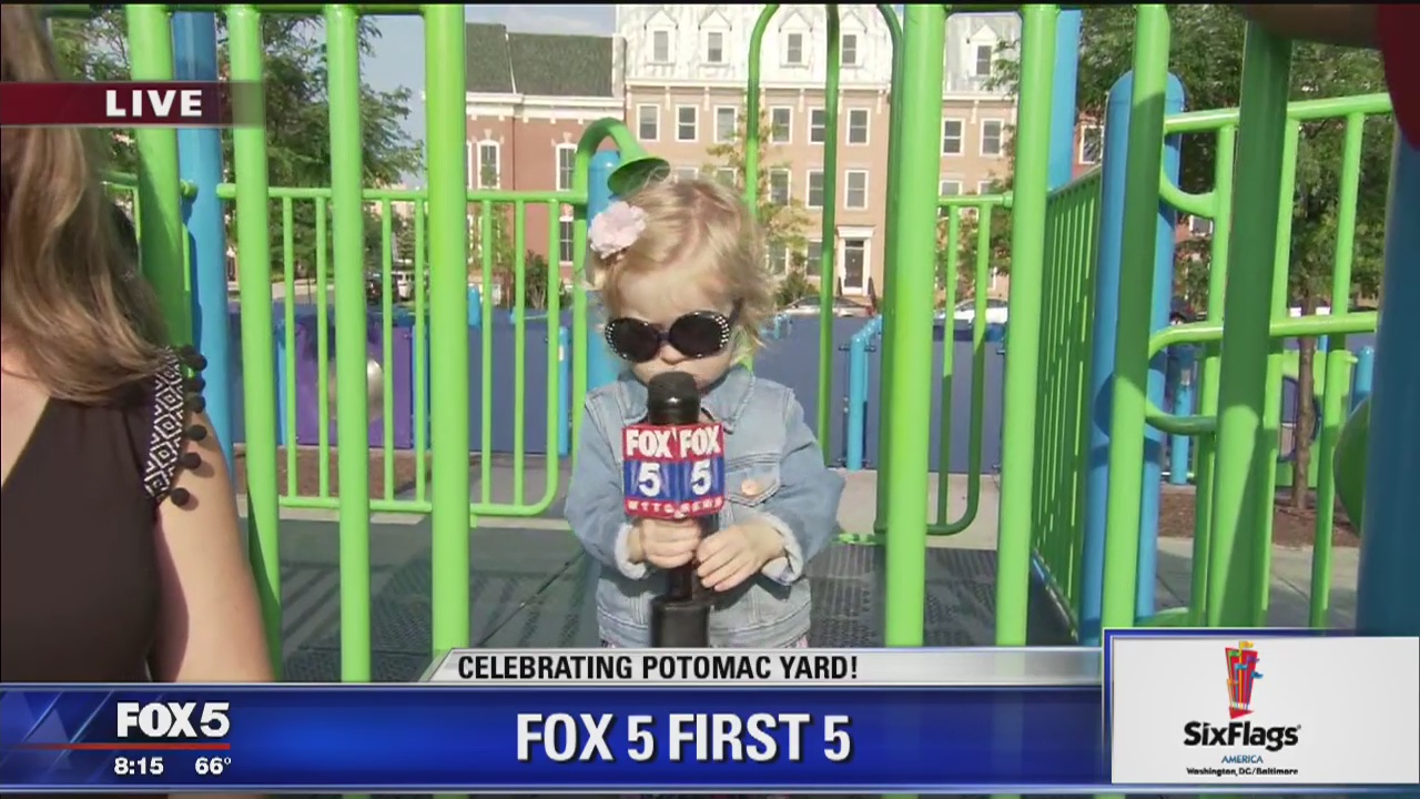 Potomac Yard | Zip Trip: The Six Flags America FOX 5 First 5