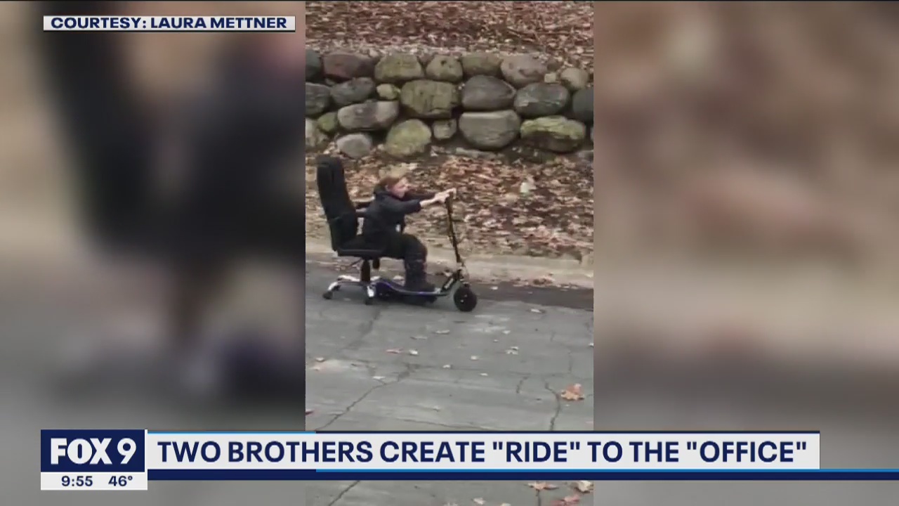 FOX 9 Positive Moments: Scooter office chair, virtual music therapy, dog on treadmill