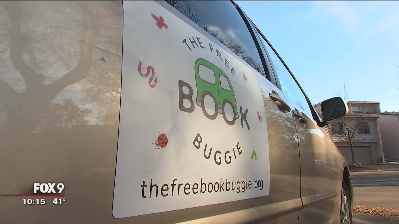 Free Book Buggie shares love of reading with children throughout Twin Cities
