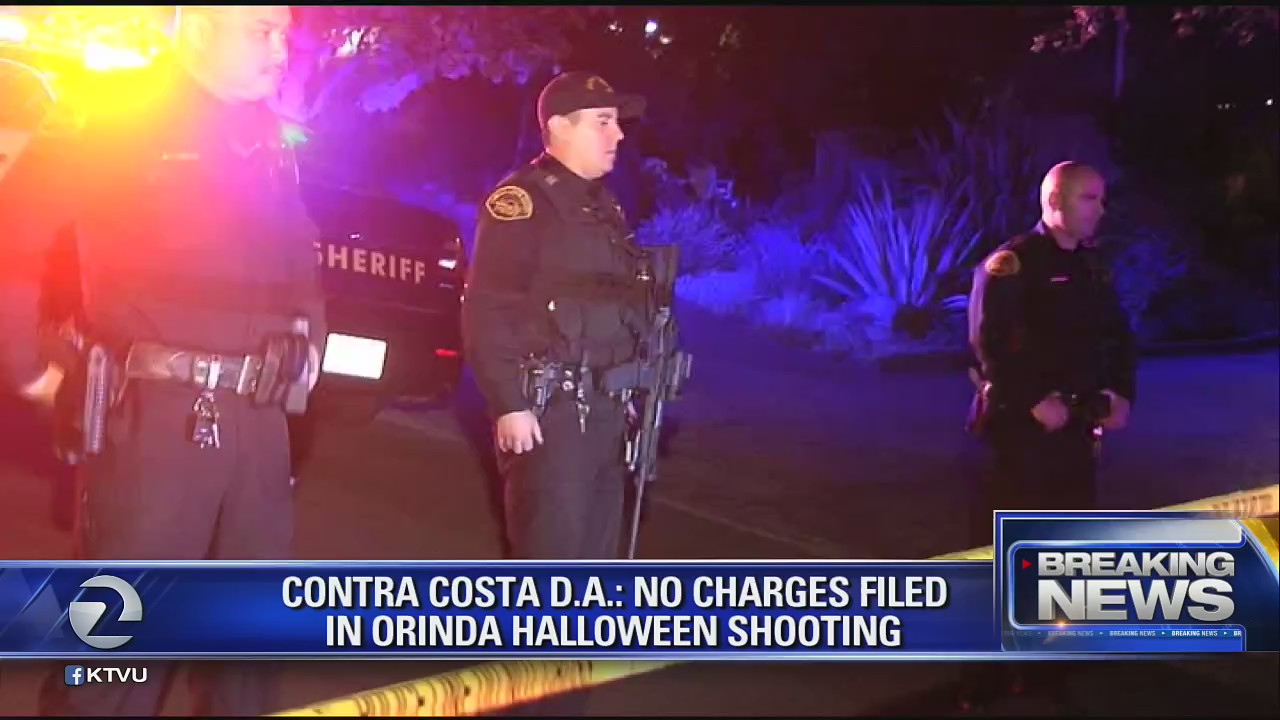 Contra Costa D.A.: No charges filed in Orinda Halloween shooting