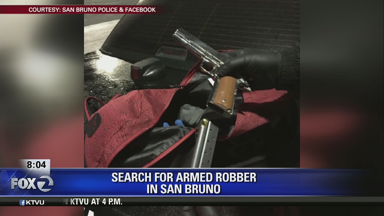 San Bruno Police seek armed robbery suspect