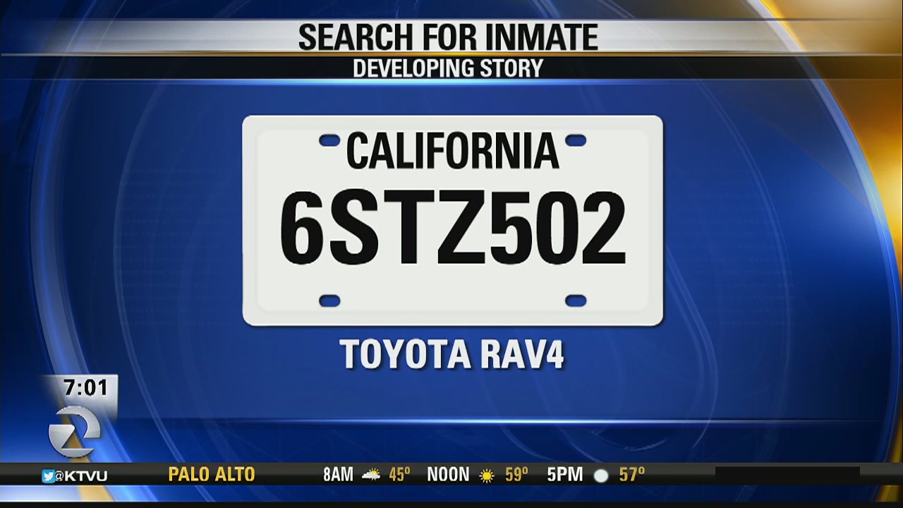 Authorities searching for inmate who 'walked away' from San Quentin prison, possibly carjacked woman