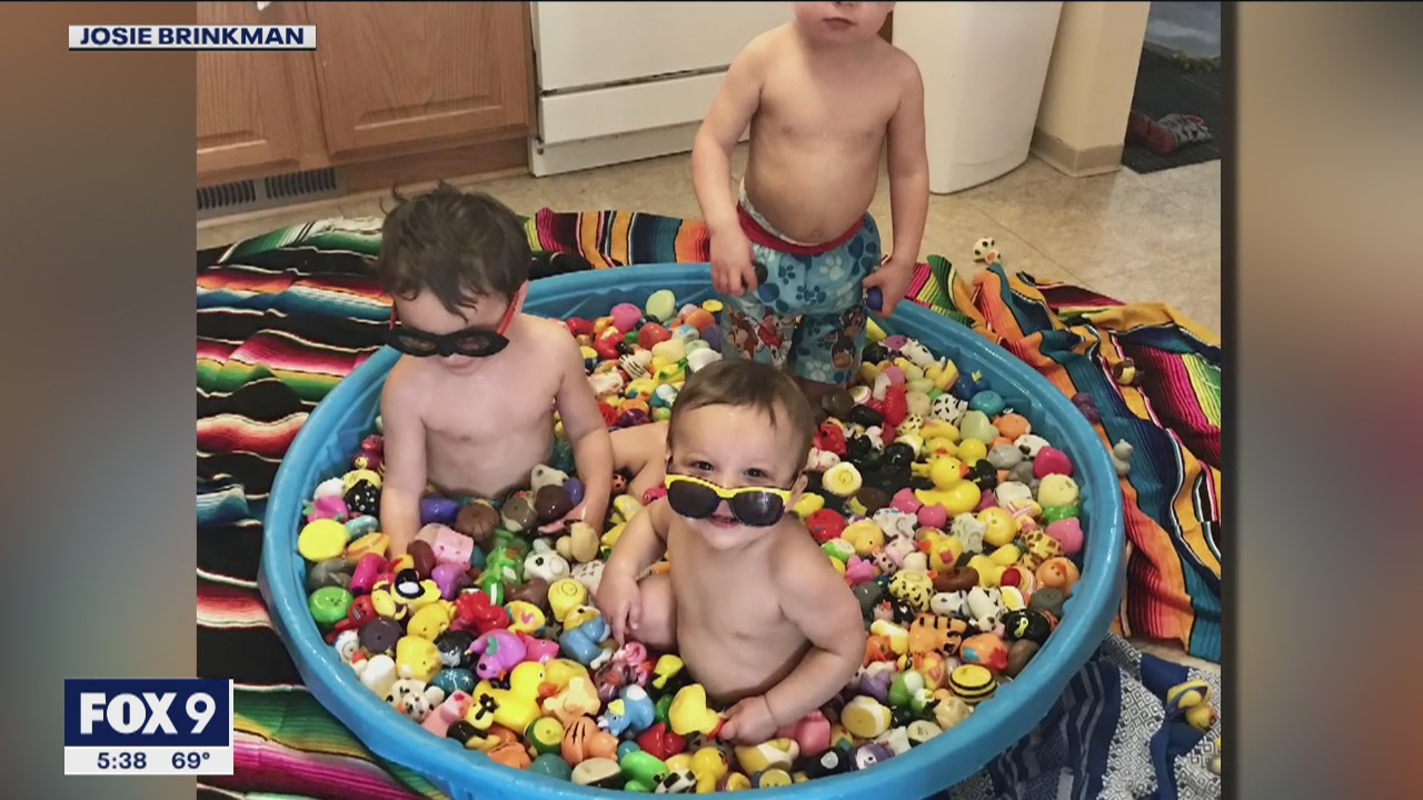 Positive Moments: Rubber Duckies pool party
