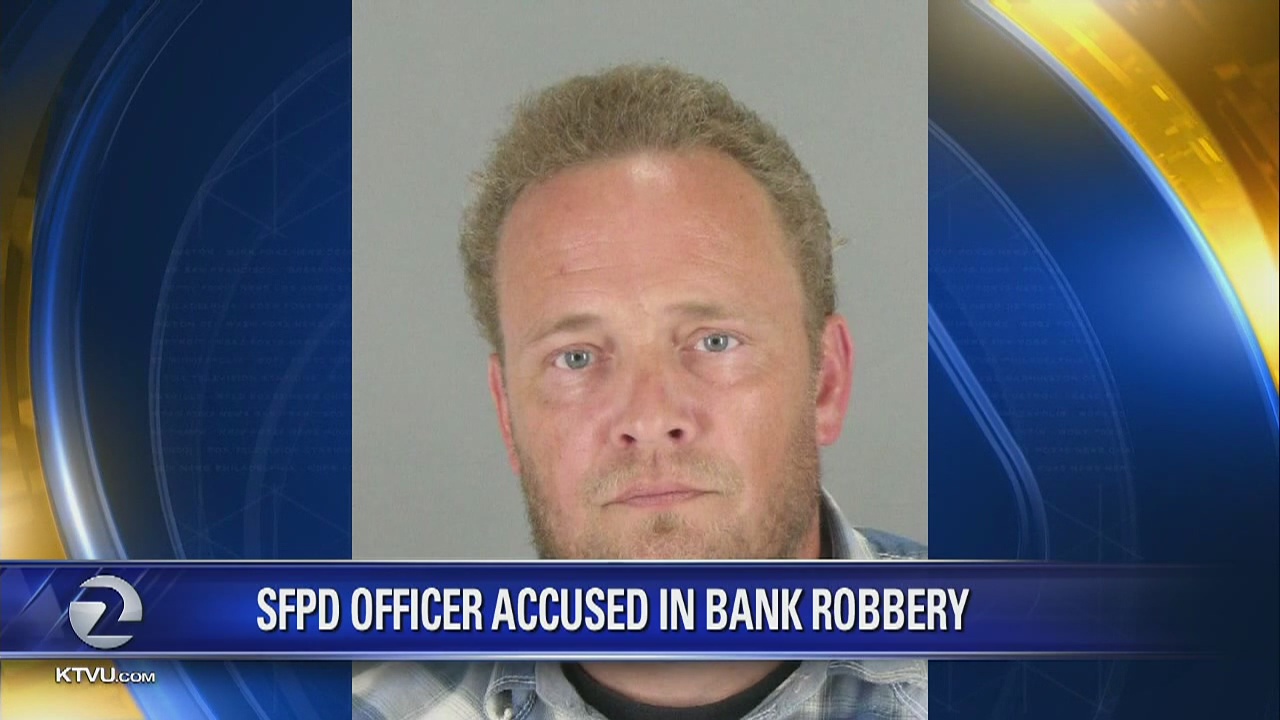 SF police officer charged with robbing bank