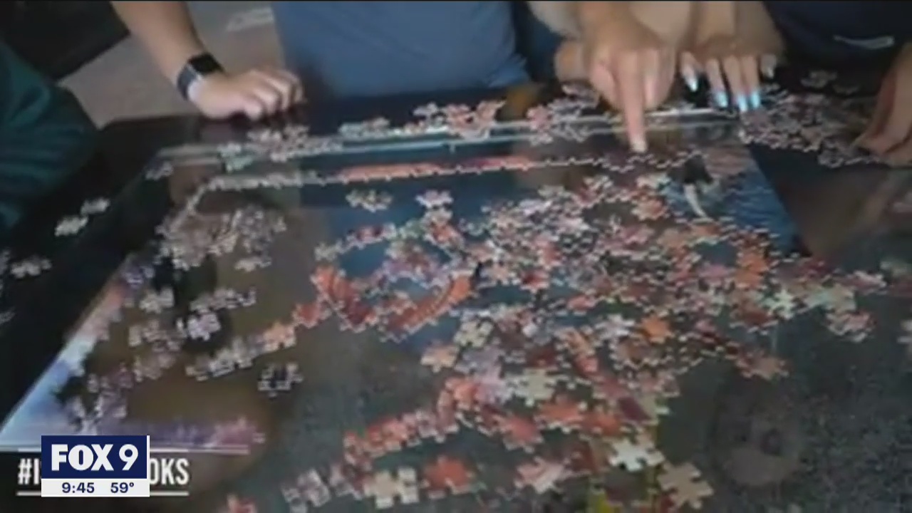 Minnesota company sees increase in puzzle sales amid stay-at-home order