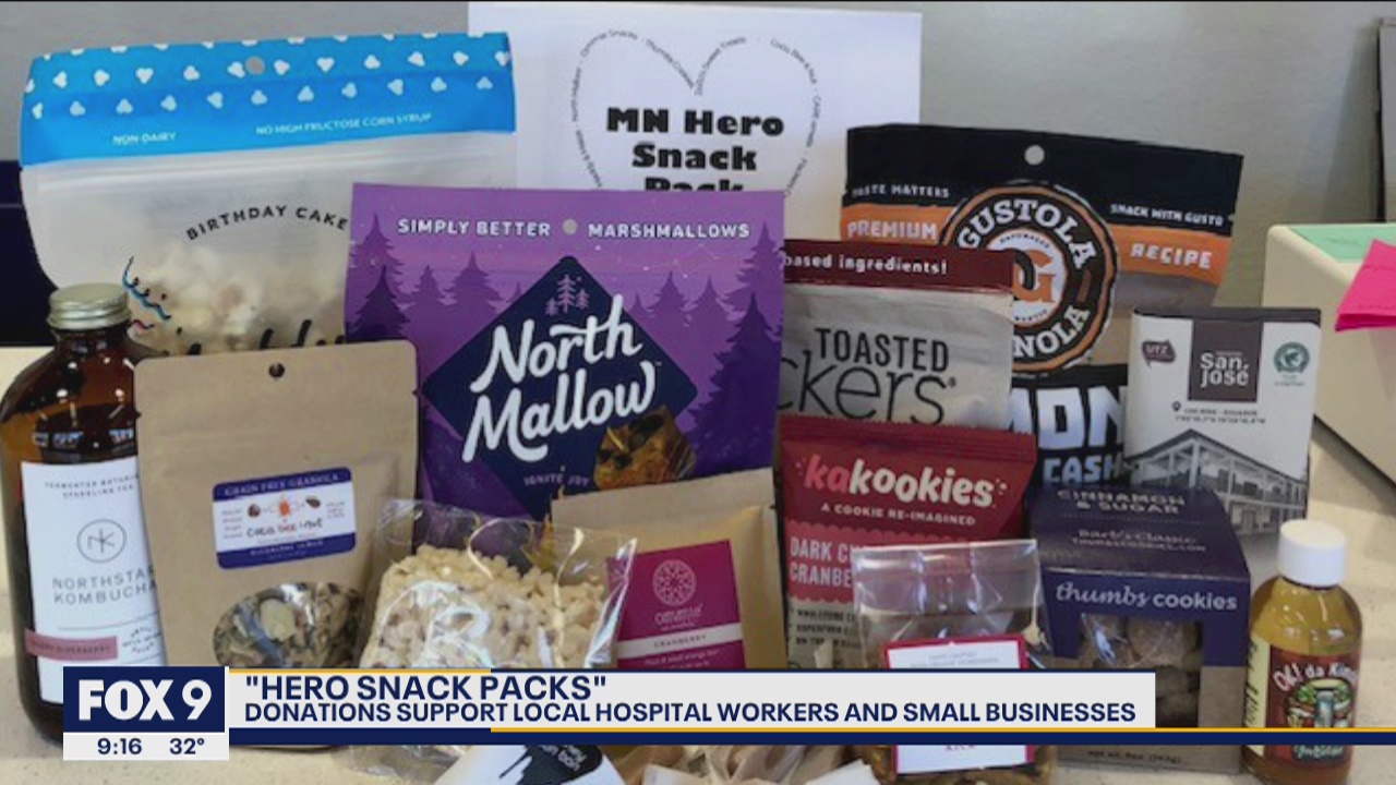 Hero Snack Packs help Minnesota health care workers amid pandemic