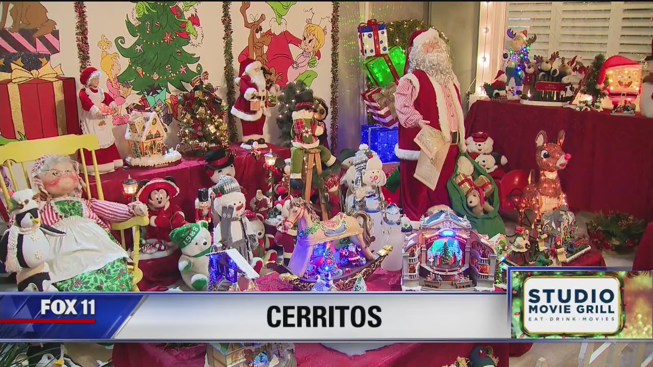 Holiday Lights in Cerritos